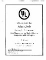 Alex Grob Certificate