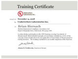 Brian Biersach Certificate