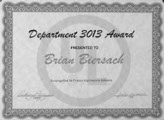 Brian Biersach Certificate