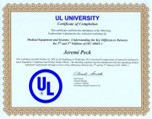 Jeremi Peck Certificate