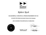 Robert Koch Certificates